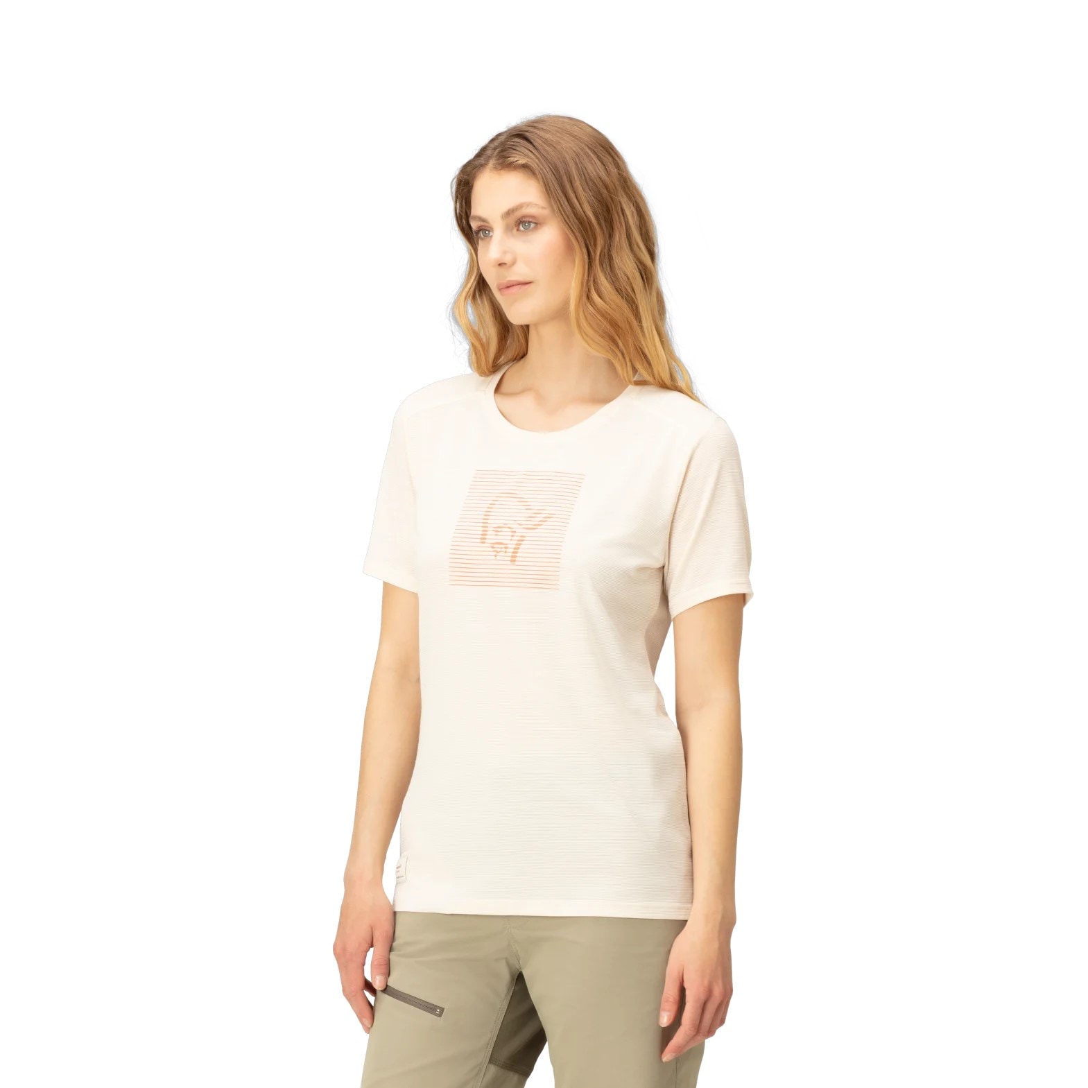 Norrøna svalbard wool T-Shirt (W) Snowdrop (Utgått)