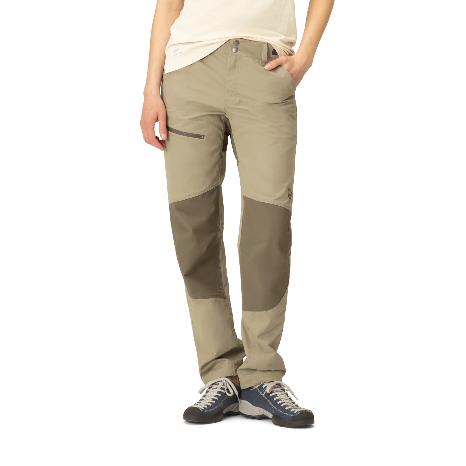 Norrøna svalbard mid cotton Pants (W) Sandstone Utgått