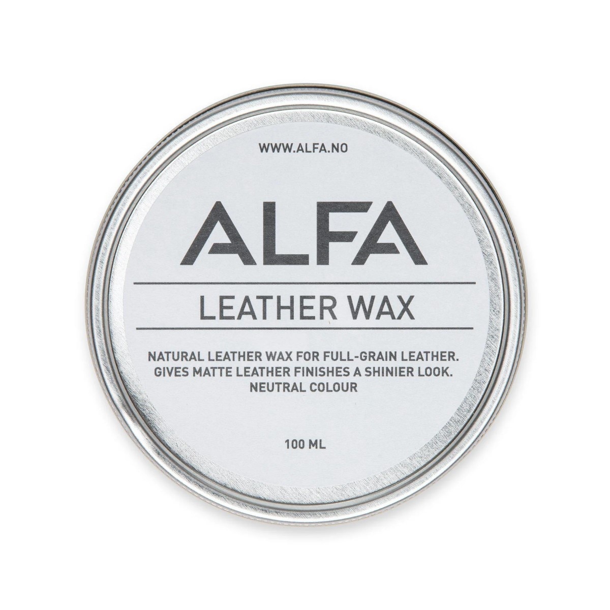 Alfa leather wax