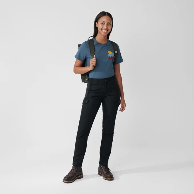 Fjällräven Stina Trousers W Regular Indigo Blue