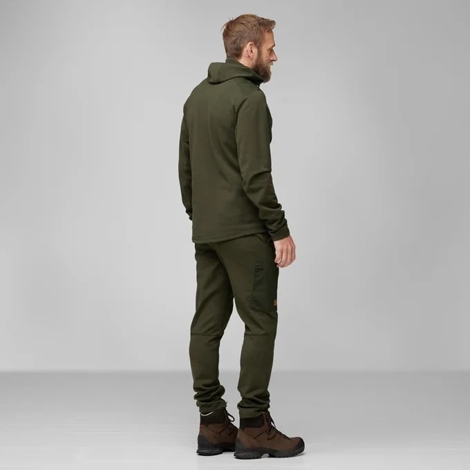 Fjällräven Keb Fleece Hoodie Deep Forest