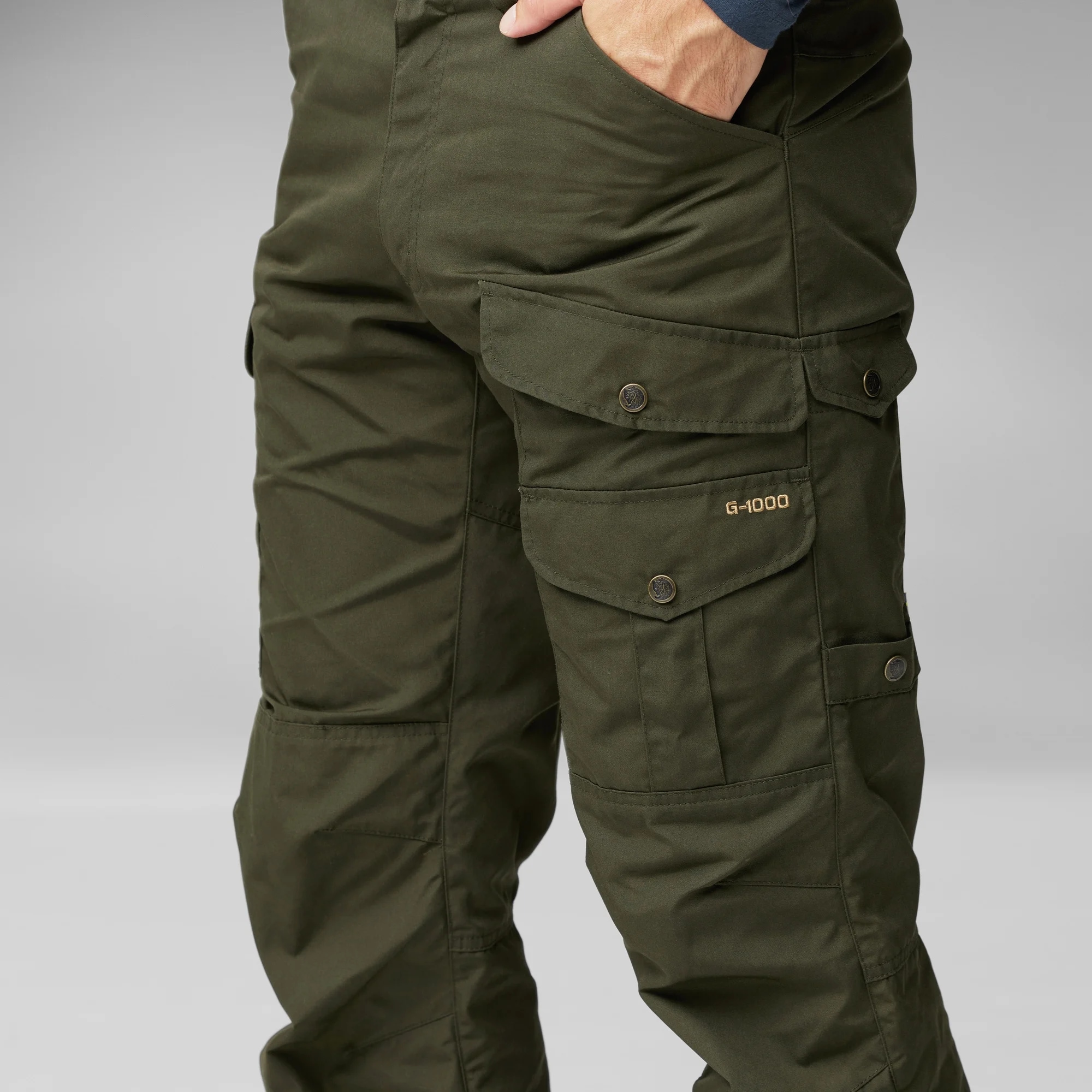 Fjällräven Vidda Pro Trousers Regular M Dark Grey - Black