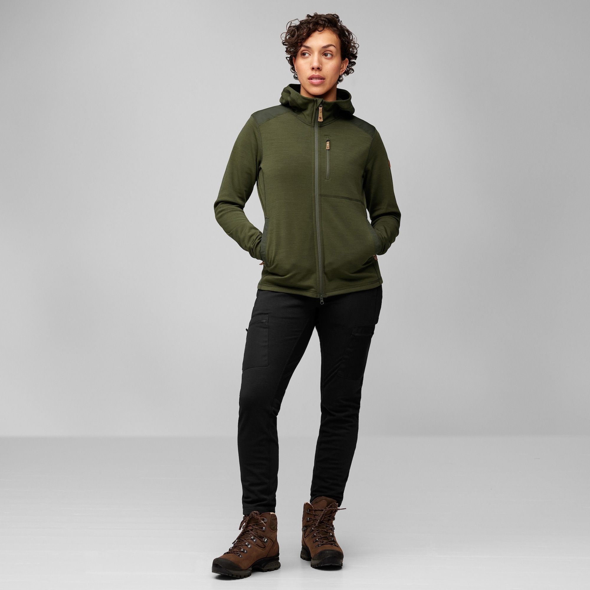 Fjällräven Keb Fleece Hoodie W Black