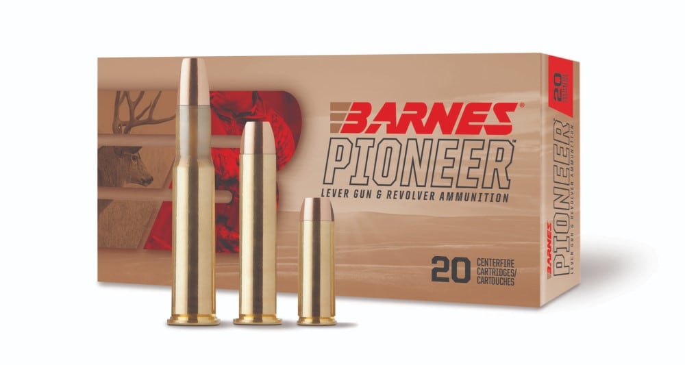 Barnes Ammo Lever Gun TSX FN FB 150 grs 30-30 Win Pioneer