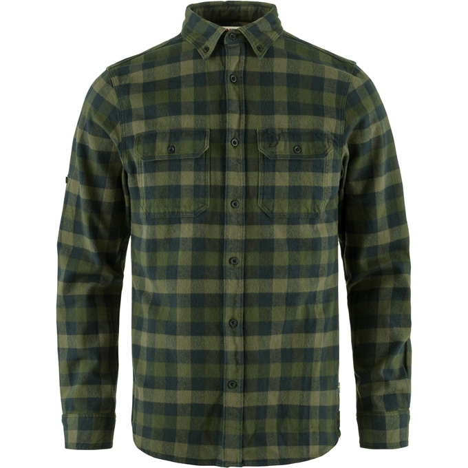 Fjällräven Skog Shirt M Deep Forest Laurel Green