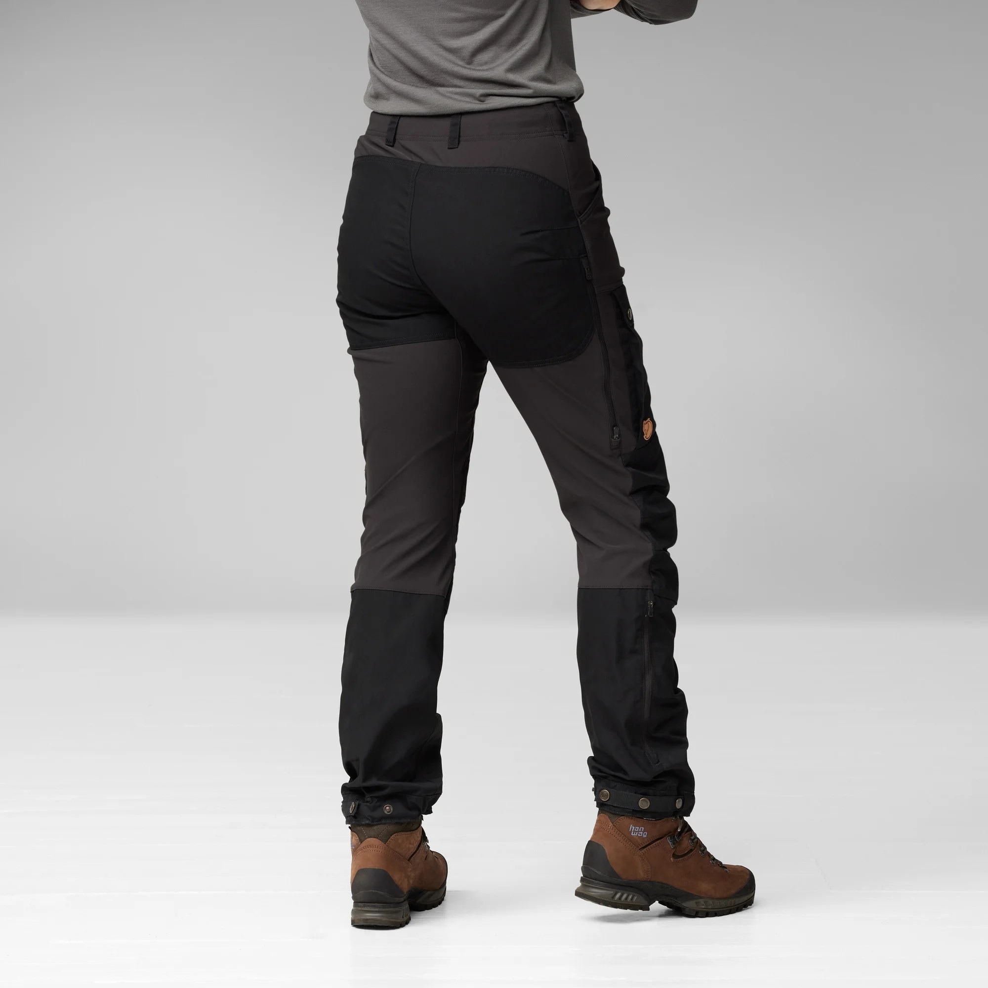 Fjällräven Keb Trousers Curved W Regular Basalt