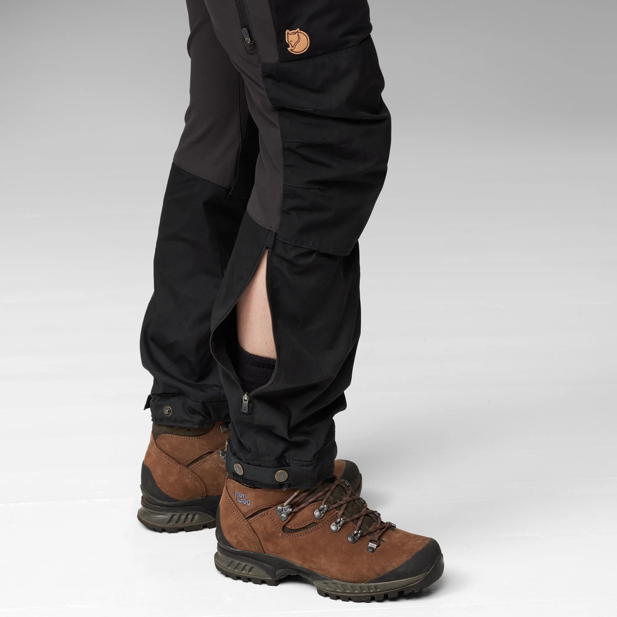 Fjällräven Keb Trousers Curved W Regular Basalt