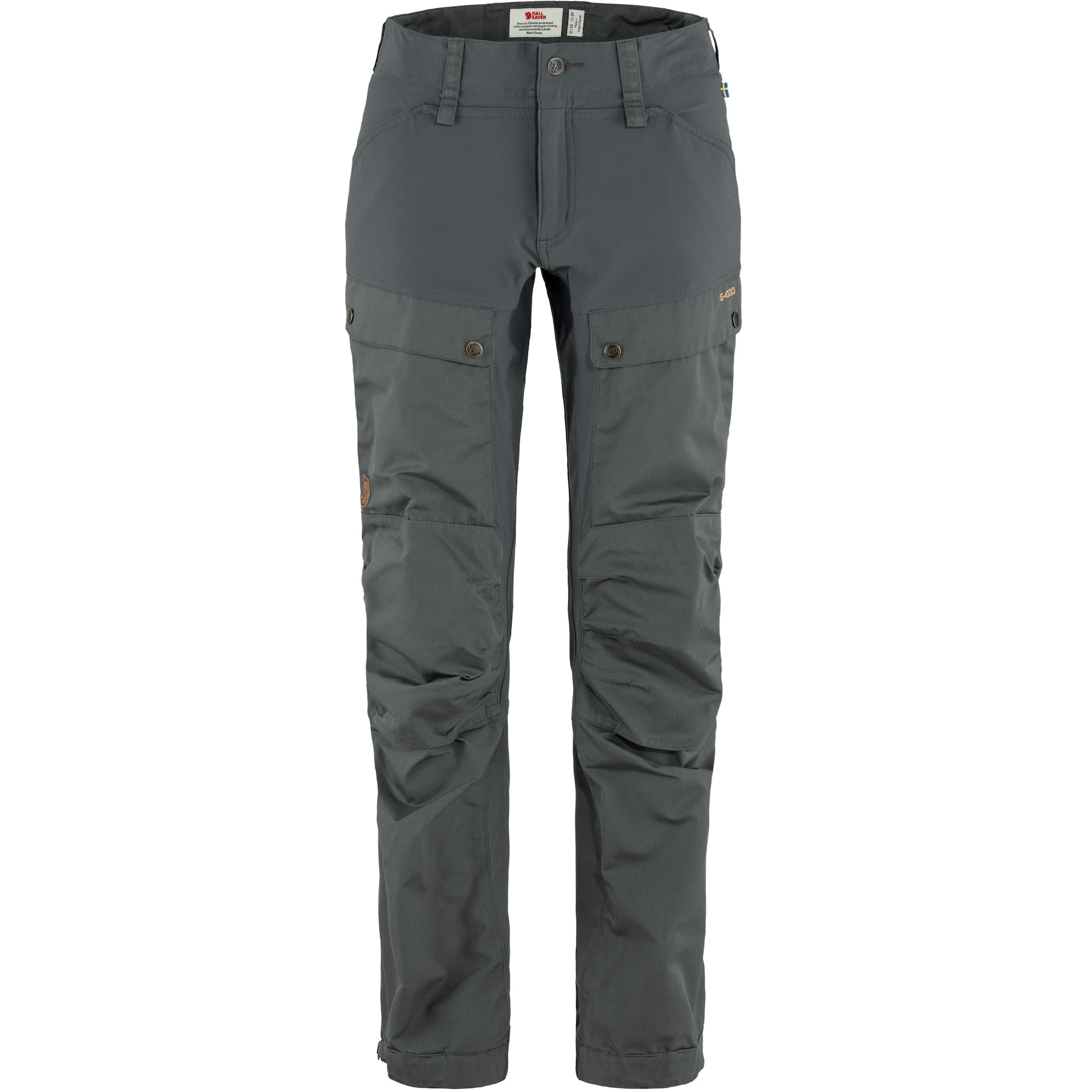 Fjällräven Keb Trousers Curved W Regular Basalt