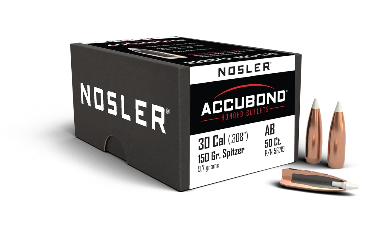 Nosler Accubond Kuler 30 9,7 g / 150 gr