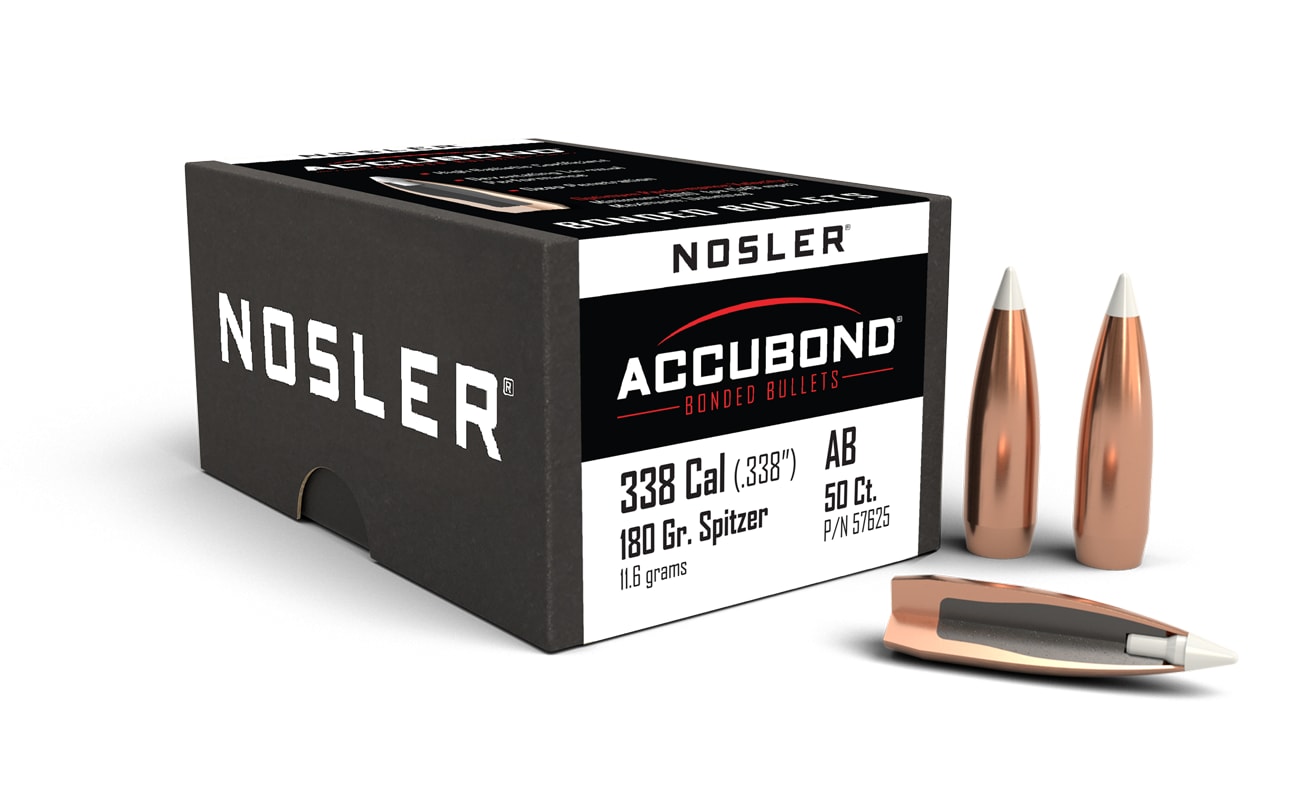 Nosler Accubond Kuler 338 11,7 g / 180gr