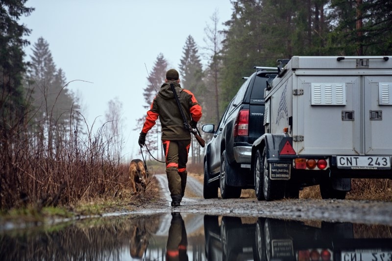 Härkila Pro Hunter Dog Keeper GTX Jakke Willow Green/Orange