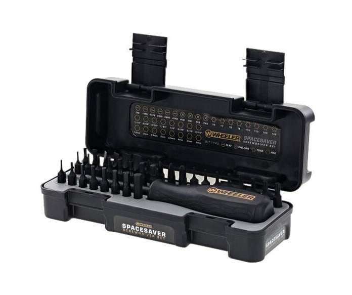 Wheeler 36 Piece Spacesaver Screwdriver Set