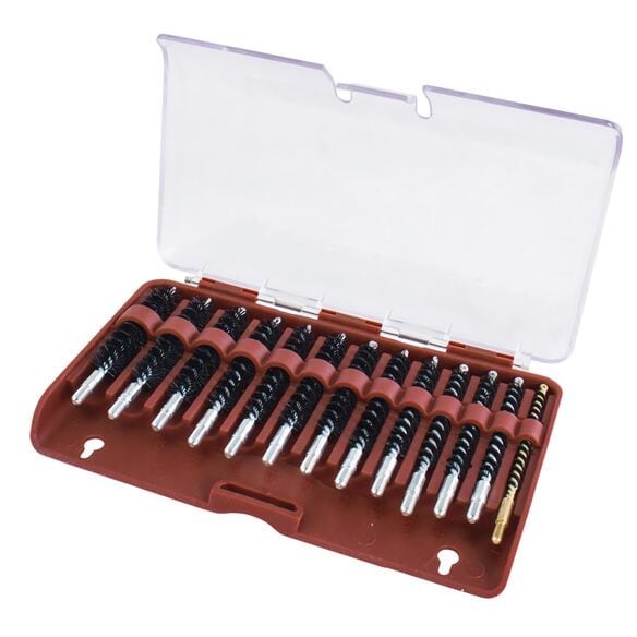 Tipton 13-PC  Nylon Rifle Bore Brush Set