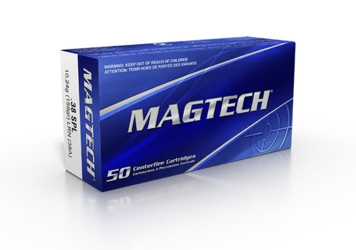 Magtech .38 SPL 158GR LRN