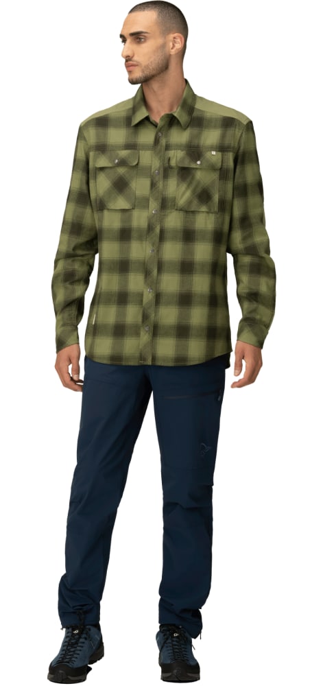 Norrøna femund flannel Shirt (M) Rosin