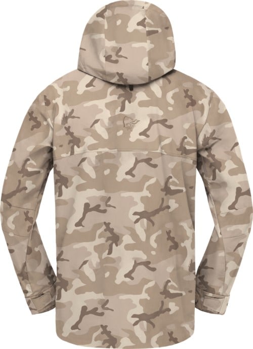 Norrøna Femund cotton Anorak (M) Camo Beige Utgått