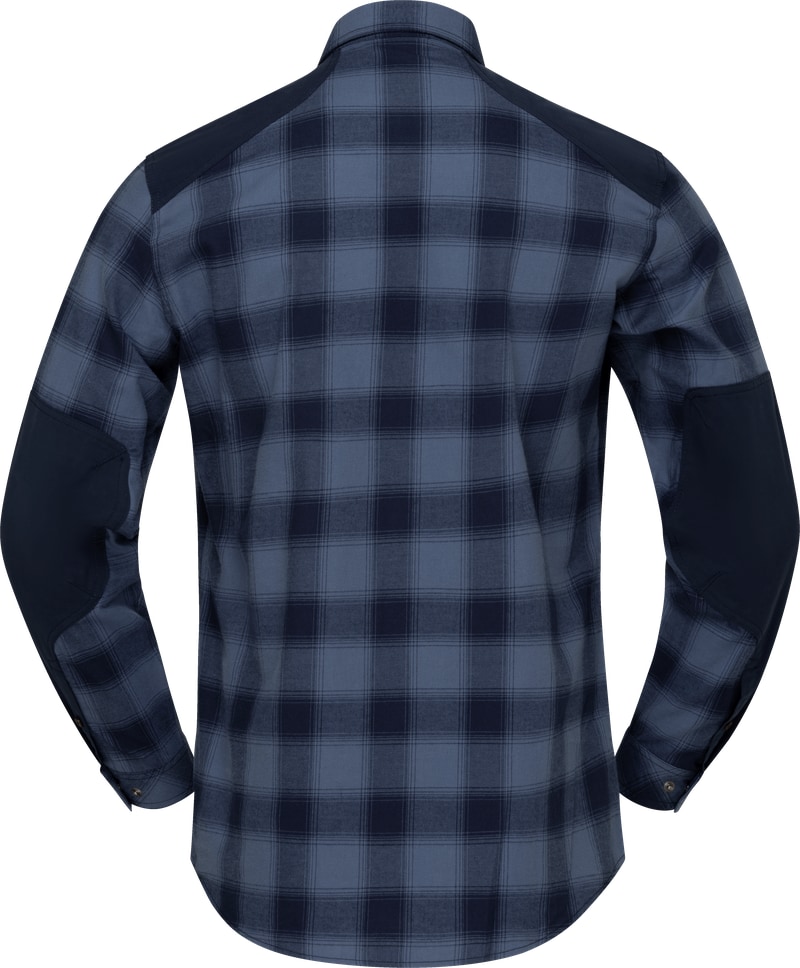 Norrøna femund flannel Shirt (M) Navy Blazer