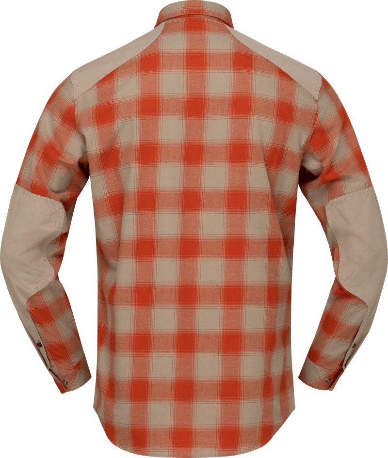 Norrøna femund flannel Shirt (M) Pureed Pumpkin