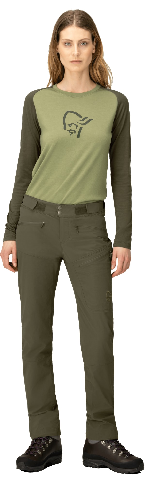 Norrøna Femund Flex1 Lightweight Pants (W) Olive Night