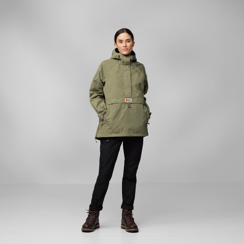 Fjällräven Vardag Anorak W Suede Brown