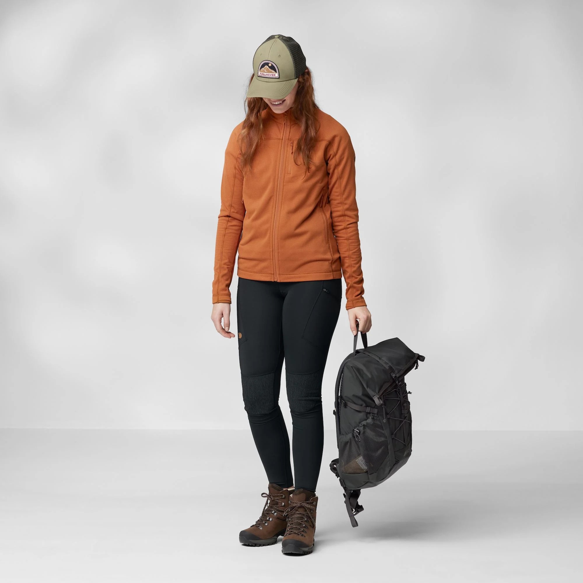 Fjällräven Abisko Lite Fleece Jacket W Chalk Rose