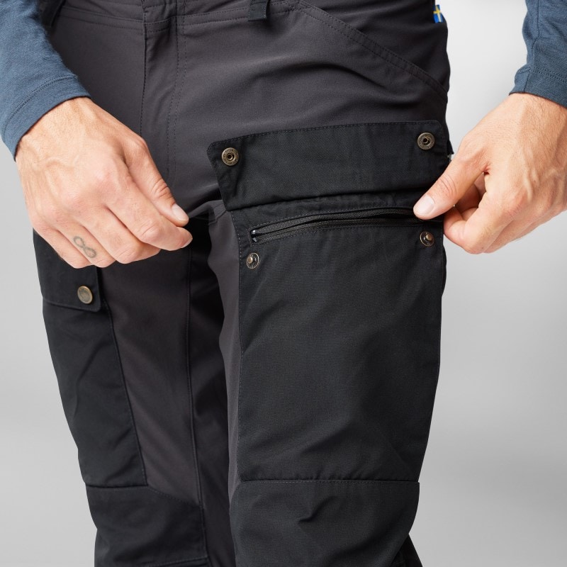 Fjällräven Keb Trousers Short M Dark Navy - Uncle Blue