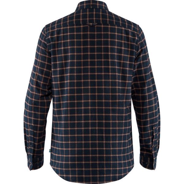 Fjällräven Övik Flannel Shirt M Dark Navy