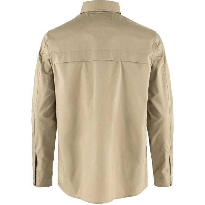 Fjällräven Abisko Trail Shirt LS M Fossil