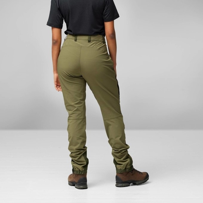 Fjällräven Keb Agile Trousers W Laurel Green - Deep Forest