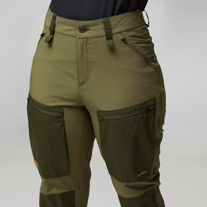 Fjällräven Keb Agile Trousers W Laurel Green - Deep Forest