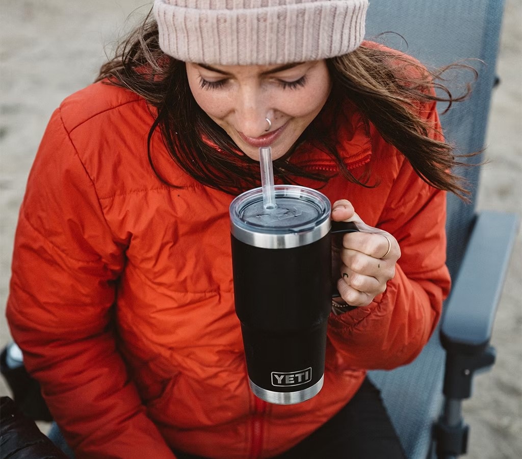 Yeti Rambler 25 oz (710 ml) Straw Mug Black