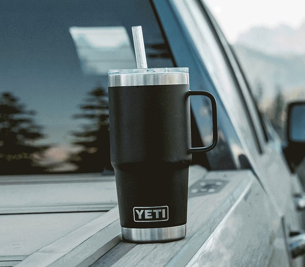 Yeti Rambler 25 oz (710 ml) Straw Mug Black