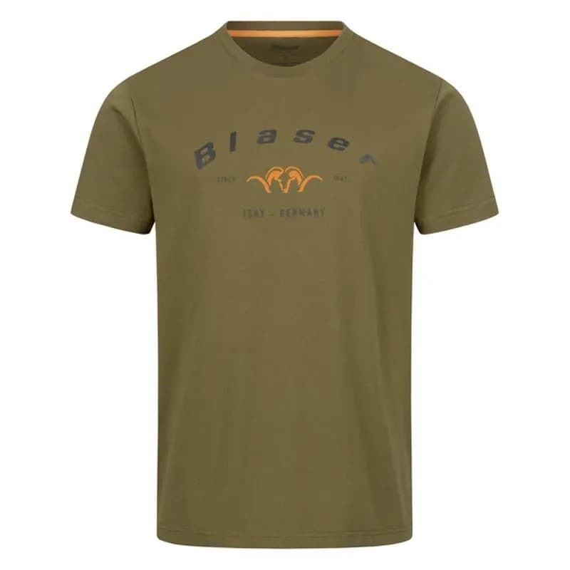 Blaser Men's T-Shirt Herren Dark Olive