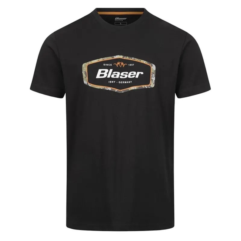 Blaser Men's T-Shirt Herren Black