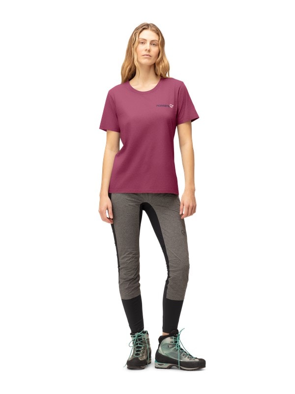 Norrøna /29 cotton Duotone T-Shirt (W) Violet Quartz