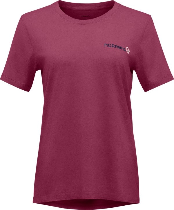 Norrøna /29 cotton Duotone T-Shirt (W) Violet Quartz
