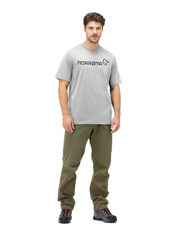 Norrøna /29 cotton Norrøna Viking T-Shirt (M) Drizzle Melange