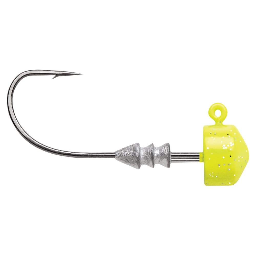 VMC Ned Rig jighead chartreuse 2g 1/0