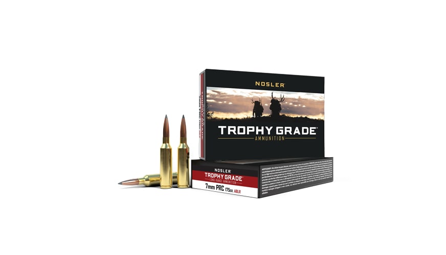 Nosler Trophy Grade AccuBond (Long Range) Ammunition 7mm PRC 175gr ABLR SP Ammunisjon