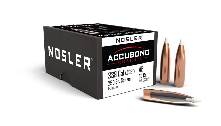 Nosler Accubond Kuler 338 250gr