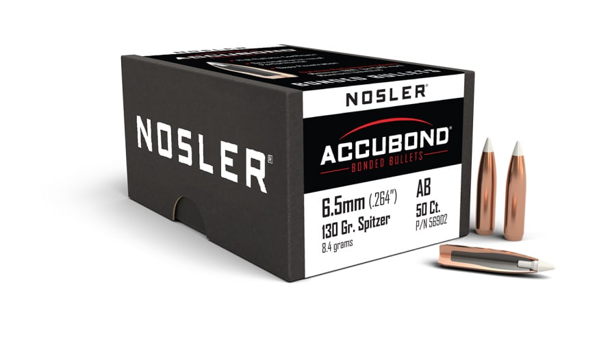 Nosler Accubond Kuler 6,5 130gr