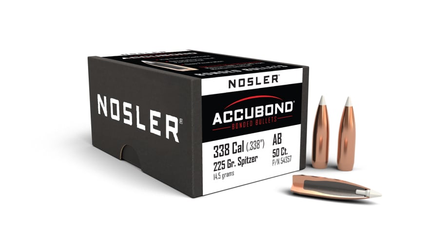 Nosler Accubond Kuler 338 225gr SP