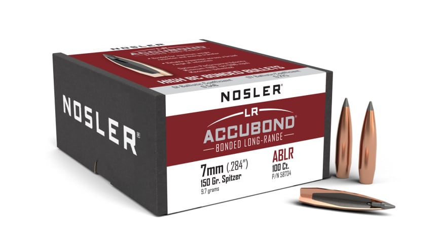 Nosler Accubond Long Range Kuler 7mm 150 gr SP