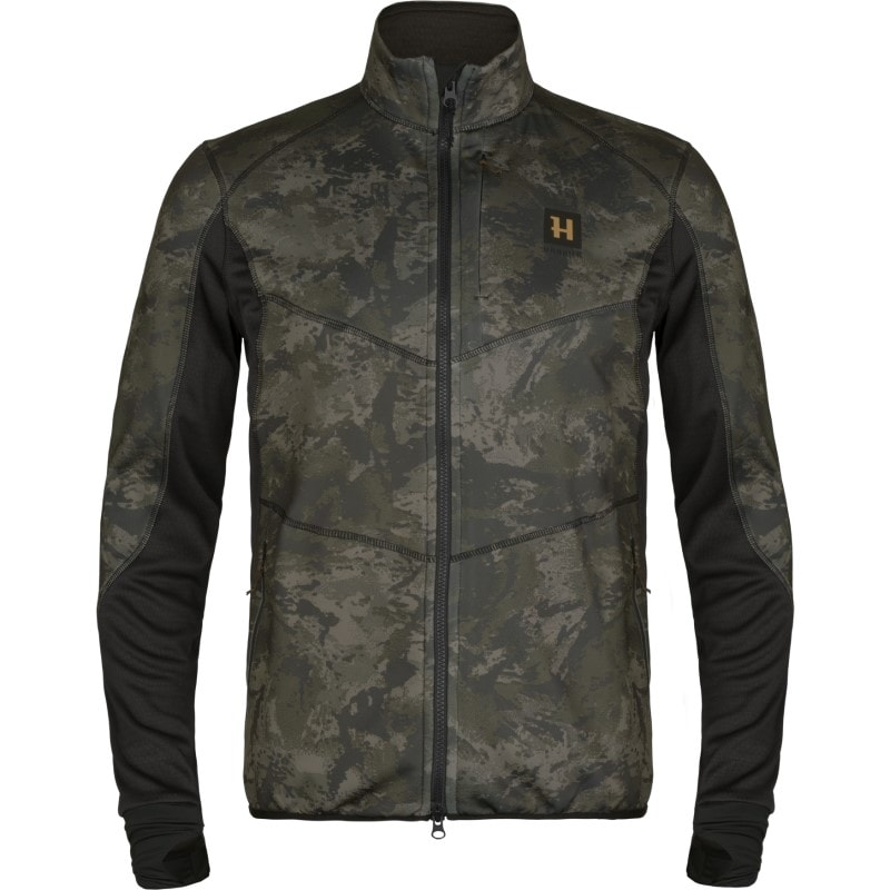 Härkila Noctyx Camo Fleece Jacket AXIS MSP Black/Black