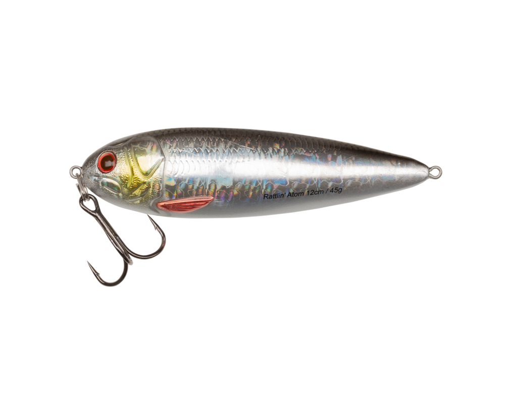 Abu Garcia Beast Rattlin Atom 12cm Silver Roach