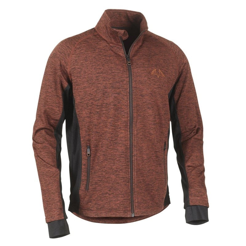 Swedteam Lynx Sweater Full-zip Dark Orange