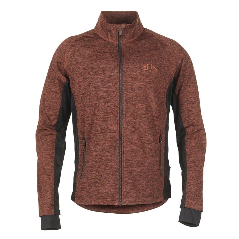 Swedteam Lynx Sweater Full-zip Dark Orange