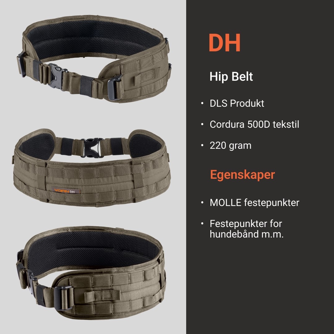 Vorn DH-Hip Belt