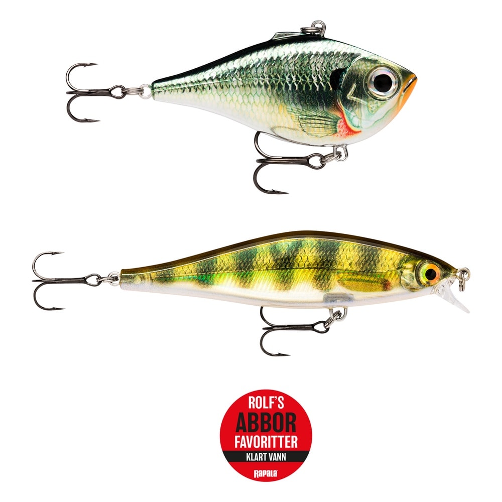 Rapala Rolf`s Abborfavoritter Klart vann 2pk