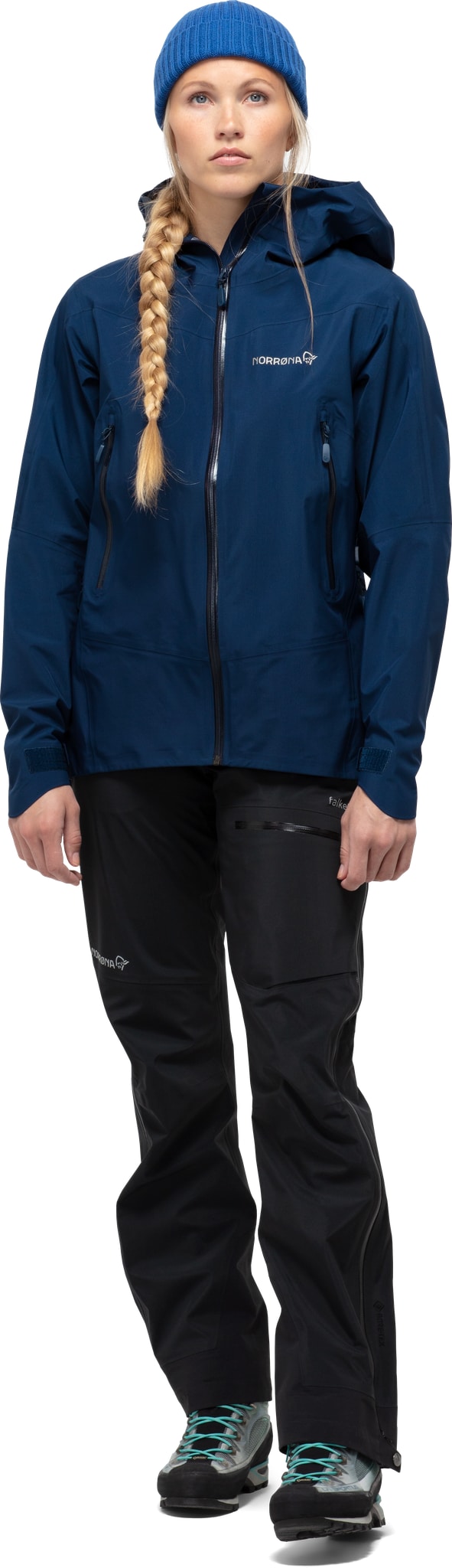 Norrøna falketind Gore-Tex Jacket (W) Indigo Night Blue Utgått